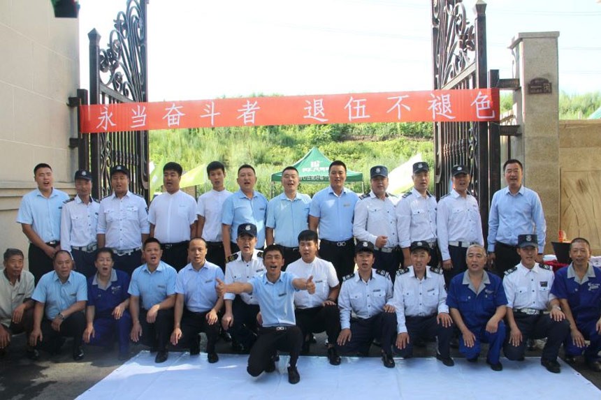 永当奋斗者 退伍不褪色│欣汇龙物业退伍老兵共叙战友情！