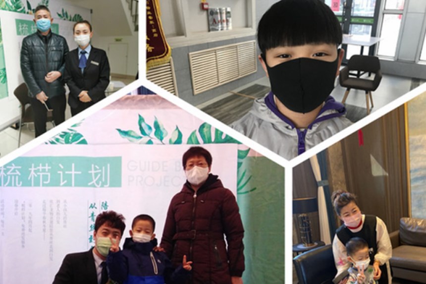 欣汇龙物业爱心延续 免费理发 免费洗车 做这个物业的业主太幸福