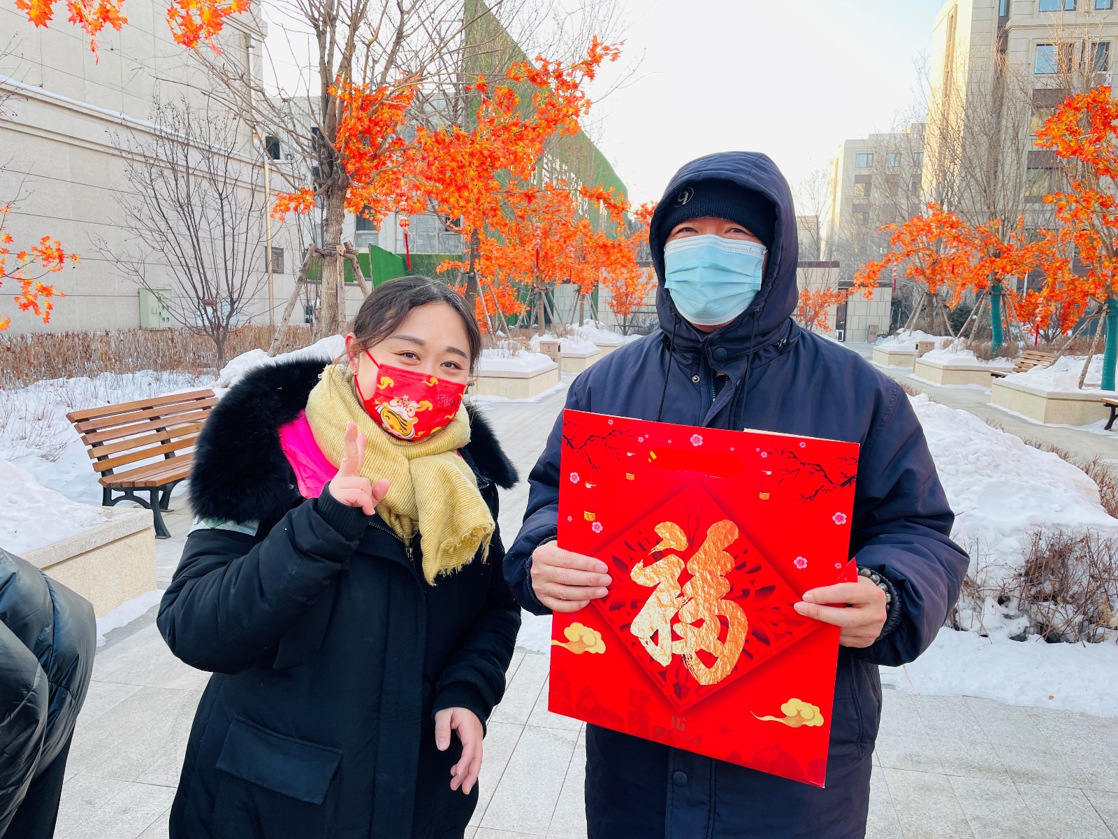 这个小区的年味儿，已开场
