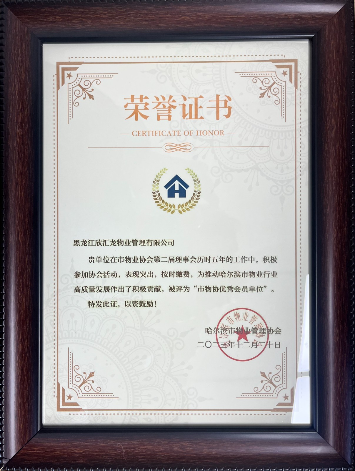 热烈祝贺【欣汇龙物业】喜获多项荣誉，砥砺奋进，载誉前行