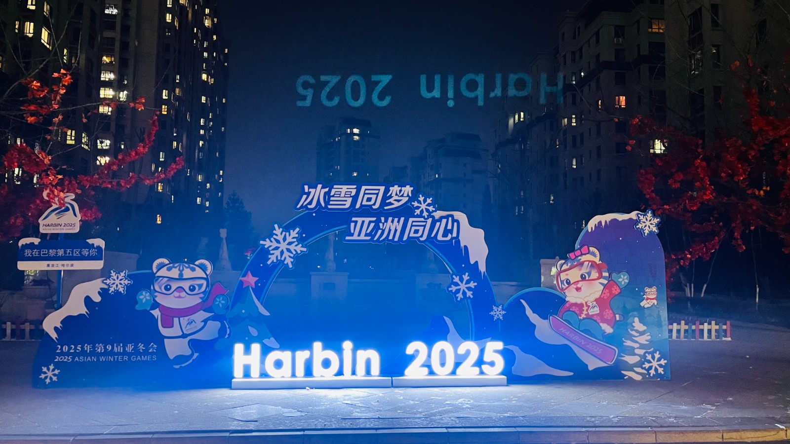 欣汇龙物业|火树银花不夜天，流光溢彩迎亚冬