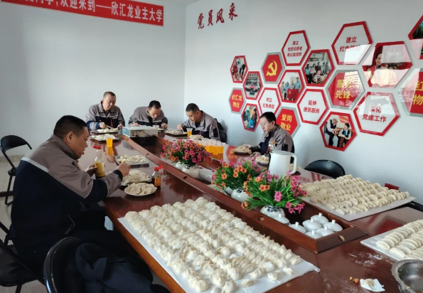 【喜迎元旦】欣汇龙物业 | “饺”好运 启“欣”程 包饺子 迎元旦